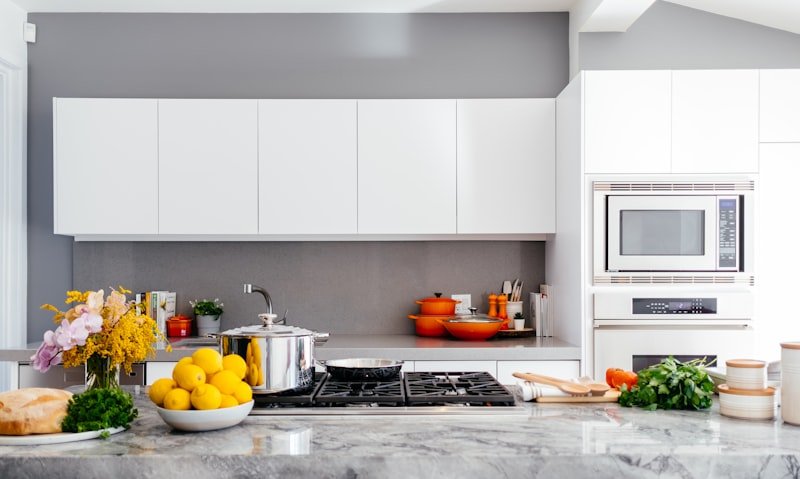 Sparkling clean kitchen